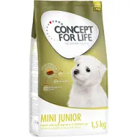 Concept for Life 4x1,5kg Mini Puppy & Junior