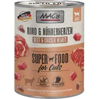 Mac'S 6x800g nauta & kanansydän Kissanruoka