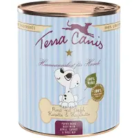 Terra canis 6x800g penturuoka nauta, omena, porkkana & ruusumarja Terra Canis koiranruoka