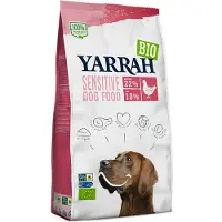 Yarrah 2kg Luomu Sensitive luomukana & luomuriisi koiran kuivaruoka