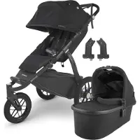 UPPAbaby Ridge Lenkkeilyrattaat Jake Charcoal Charcoal -OS Musta One Size 3+ Months Pojat, Tytöt