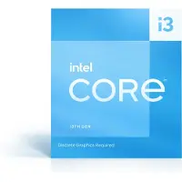 Intel Core i3 i3-13100F 3.4 GHz 12 MB, LGA 1700 -suoritin, boxed