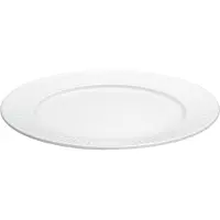 Pillivuyt Plissé matala lautanen 28 cm Valkoinen