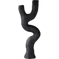 Mette Ditmer Art piece kynttilänjalka 41 cm Black