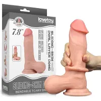 Lovetoy Sliding Skin Dual Layer Dong 19,5 cm