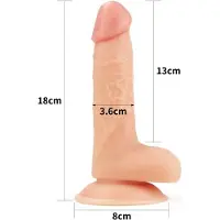 Lovetoy Easy Strapon Set 18 cm