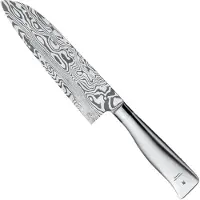 WMF 1891949998 GRAND GOURMET PERFORMANCE LEIKKURI SANTOKU DAMASKITERÄSTÄ