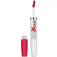 Maybelline Super Stay 24H Color Smile Brighter Nestemäinen huulipuna 5 g Nr. 860 - Crisp Magenta