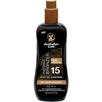 Australian Gold SPF 15 Spray Gel with Bronzer 100 ml