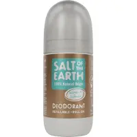 Raw Organic Salt of the Earth Ginger &amp; Jasmine Refillable Roll-on Deodorant 75 ml
