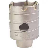 Milwaukee Porakruunu ilman varsi- ja keskiöpora TCT; SDS-plus/HEX11; 50x58 mm