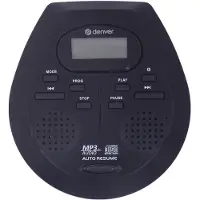 Denver Kannettava CD-soitin - - DMP-395B - Musta - CD-soitin - MP3-soitin