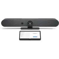 Logitech Rally Bar Mini + Tap IP -all-in-one-videopalkki ja kosketusohjain