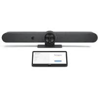 Logitech Rally Bar + Tap IP -all-in-one-videopalkki ja kosketusohjain
