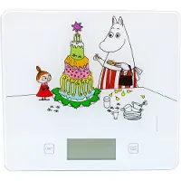 Bengt EK Design Bengt Ek -keittiövaaka muumiaiheella Valkoinen