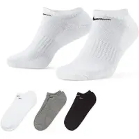Nike Urheilusukat meleerattu harmaa / musta / valkoinen