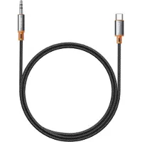 Mcdodo USB-C AUX-SOVITINKAAPELI MINI JACK 3.5 SAMSUNG APPLE DAC -SOVITTIMEN KAAPELIIN 1M