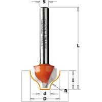 Cmt Profiilijyrsin B ; S=1/2''; D=19 mm