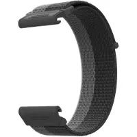 Coros Vertix 2 nailonranneke musta 26 mm WVTX2-WB-BLK-N