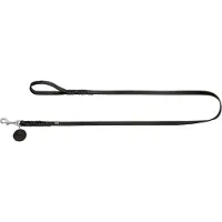 Hunter - Hundkoppel Solid Education Svart 200cm/16mm - Koirat - Kaulapannat
