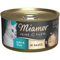 Miamor 24x85g Fine Filets kastikkeessa kana & tonnikala kissanruoka
