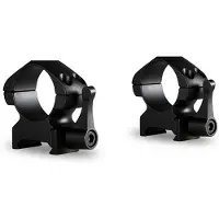 Hawke Precision Steel Ring Mounts 1" 2 Piece Weaver Medium - Lever