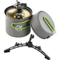 Optimus Crux Weekend Cook System 8021119, gas burner/pan set