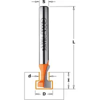 Cmt T-roilojyrsin ; S=1/4''; D=9,5 mm