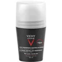 VICHY Homme 72H Extreme Control Antiperspirant Deodorant Roll-On 50 ml