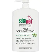 Sebamed Olive Face&Body Wash pesuneste 1000 ml pumppupullo