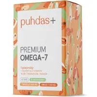 Puhdas+ Premium Omega-7 400 mg kaps
