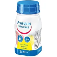 Fresubin 5kcal Shot Sitruuna 4 x 120 ml
