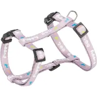 Trixie Junior Puppy With Junior Leash 10 Mm 2 M Harness Pinkki 27-45 cm