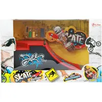 Toi-Toys Finger skateboard or BMX bike with skate track (Assorted)