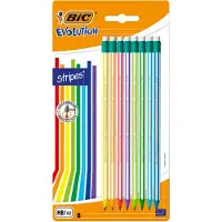 BIC - Evolution Pencils with Eraser 8pcs.