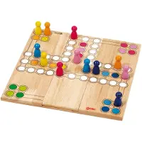 Goki Puinen Ludo-peli - Muuttuva
