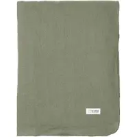 Broste Copenhagen Dug 'Gracie' - Green - 160X200CM