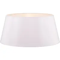 Duolla Varjostin Cone korkeus 25,5 cm, chintz valkoinen , Valkoinen/opaali, Tekstiili/kangas/silkki