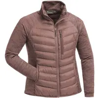 Pinewood Abisko Hybrid Power Fleece Jacket WM - MarronRose/DustyRose (Size: XS)
