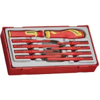 Teng Tools Ruuvimeisselisetti TTV710N; 10 kpl.