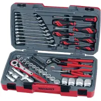 Teng Tools Hylsyavainsarja, nelikulmainen 1/2\"-kiinnitys. T1268