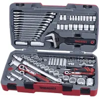 Teng Tools Työkalusarja TM127; 1/4''; 3/8''; 1/2''; 127 kpl.