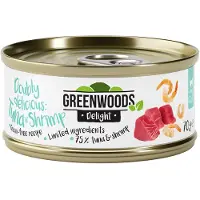 Greenwoods 24x70g Delight tonnikalafilee ja katkaravut -kissanruoka