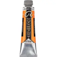 Taidepiste Rembrandt öljy 40ml 211 Cadmium Orange