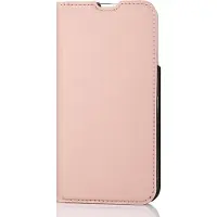 Wave Book Case -suojakotelo, Apple iPhone 14 Pro, ruusukulta