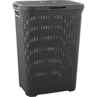 Curver Style -pesukori 60 litraa - rottinki antrasiitti