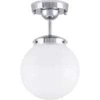 Globen Lighting - Alley Kattovalaisin IP44 Chrome/White