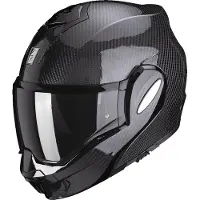 Scorpion Exo-Tech Evo Carbon Avattavat Kypärät Musta unisex, size L