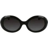 Karl Lagerfeld KL6058S 53/21/140 Musta kolmikerros asetaatti NAISILLE KL6058S Aurinkolasit