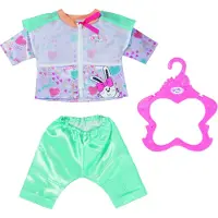 Baby Born born leisure suit aqua 43cm, doll accessories